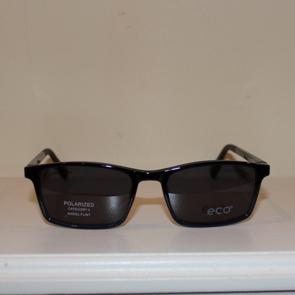 Eco Women's Glasses with sunglasses clip on (Flint)